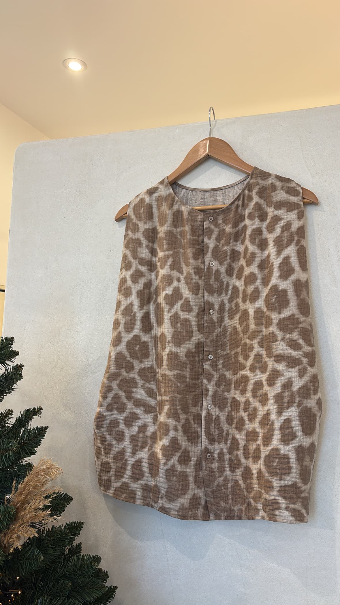 Débardeur léopard fluide - photo 2