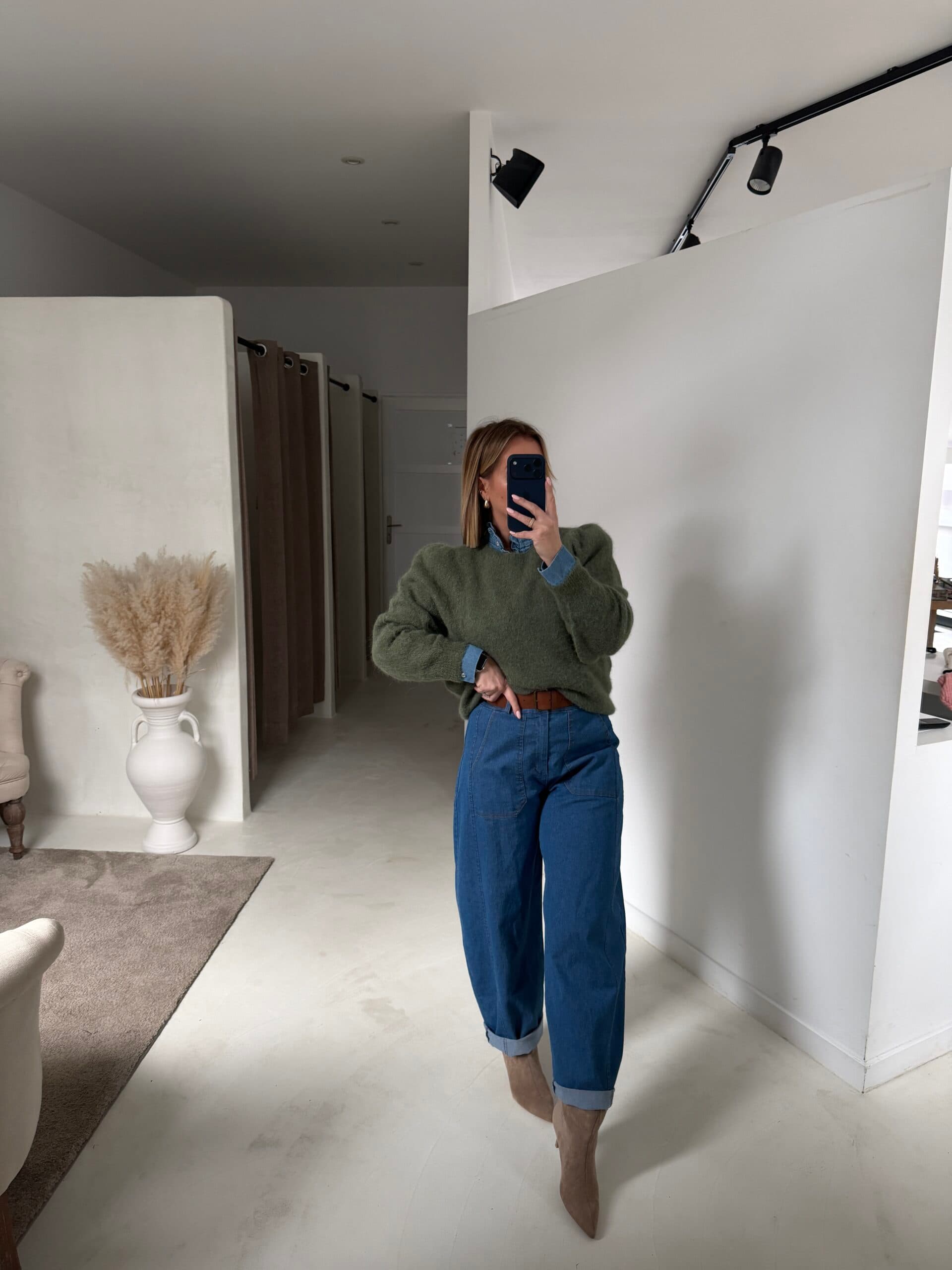 Pantalon ballon denim - photo 1