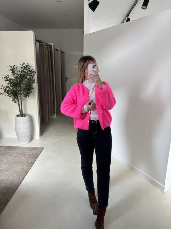 Gilet rose fluo – Image 2