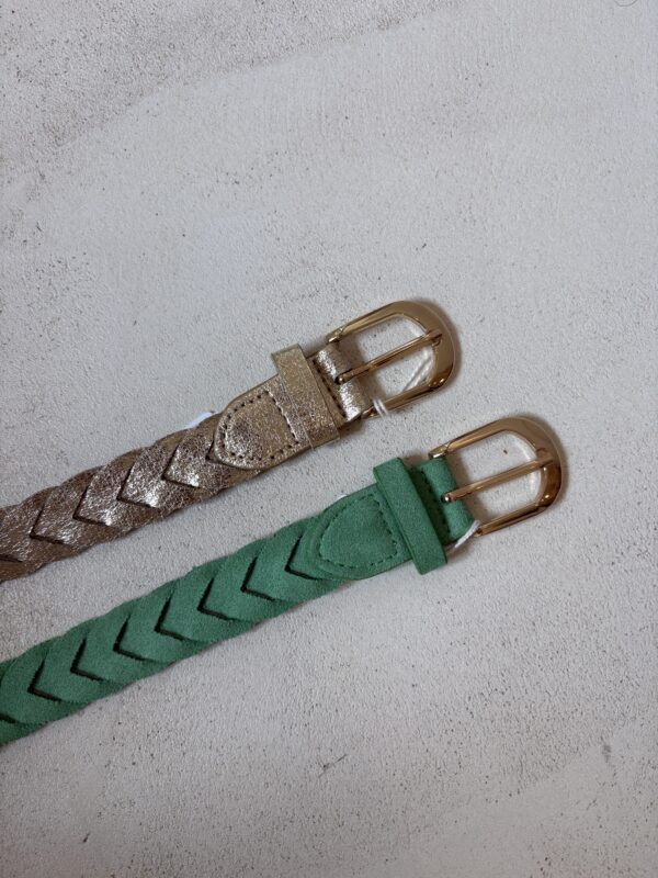 Ceinture tressée