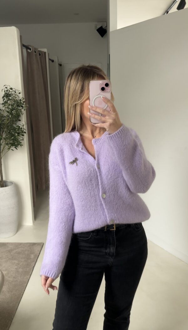 Gilet lilas – Image 2