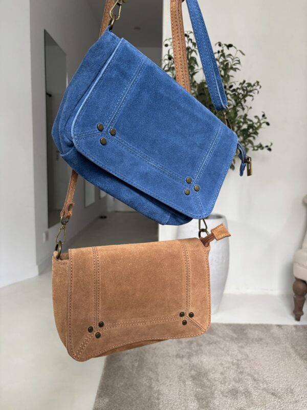 Sac pochette en cuir