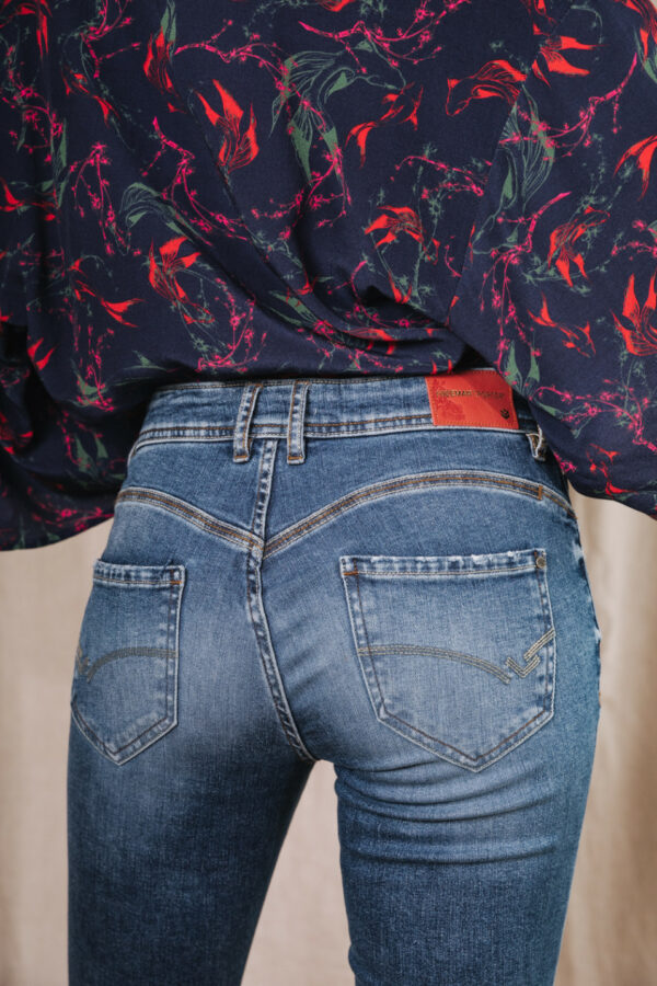 Jean skinny bleu denim – Image 2