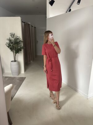 Robe t-shirt terracotta