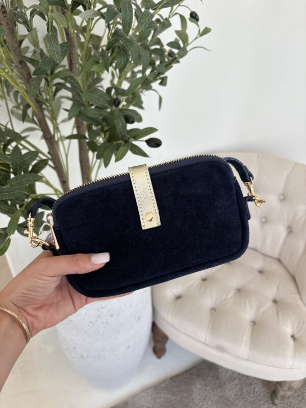 Petite pochette marine avec hanse – Image 2
