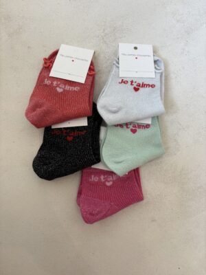 Chaussettes Je t'aime