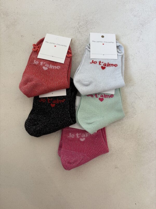 Chaussettes Je t'aime