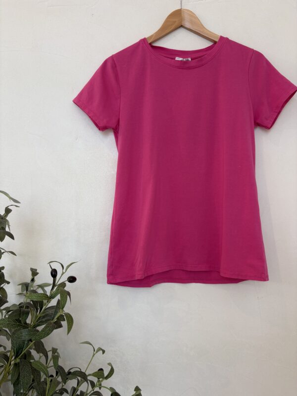 T-Shirt uni col rond