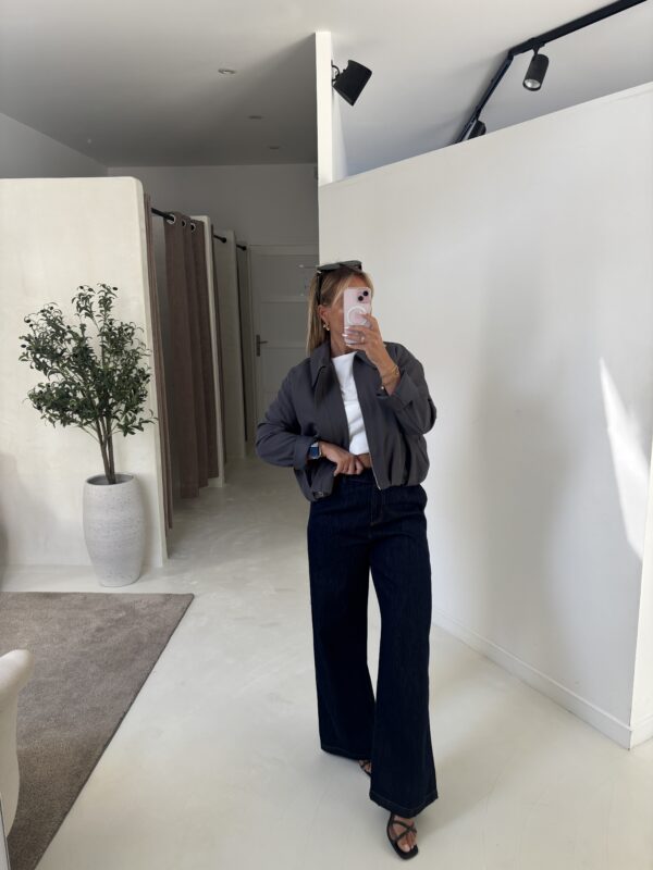 Veste courte grise – Image 2
