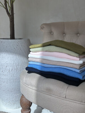 Pulls col V toucher cachemire