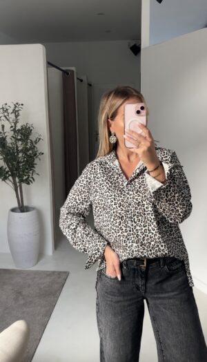 Chemise léopard