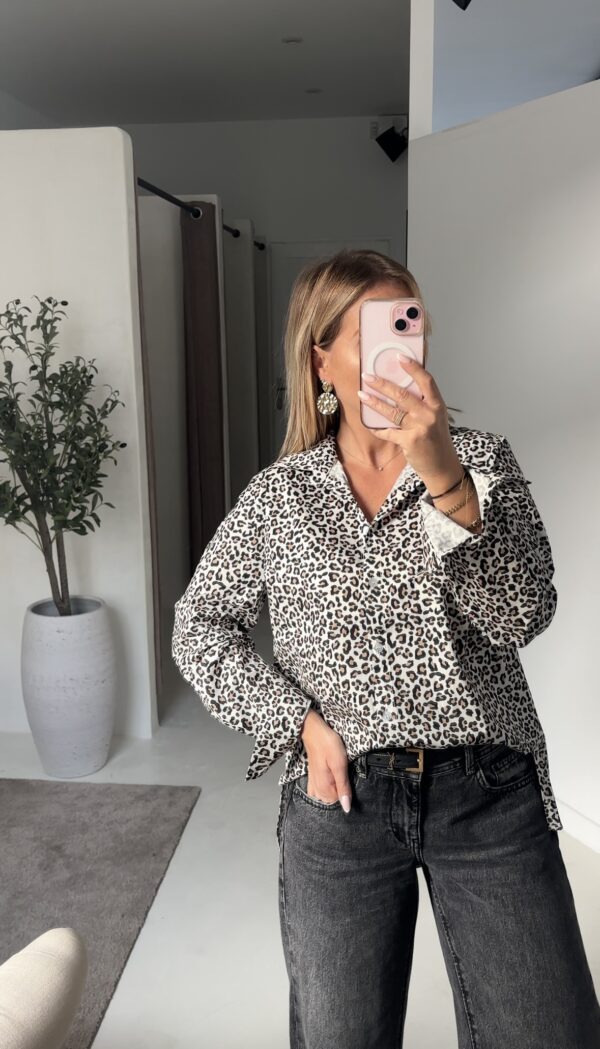 Chemise léopard