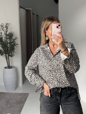 Chemise léopard