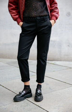 Pantalon chino noir