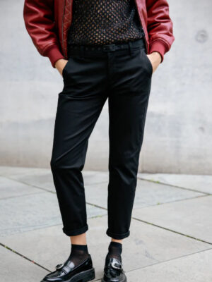 Pantalon chino noir