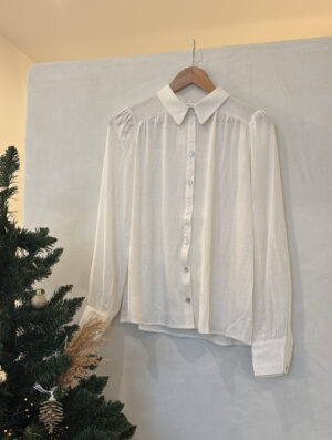 Chemise blanche en lin